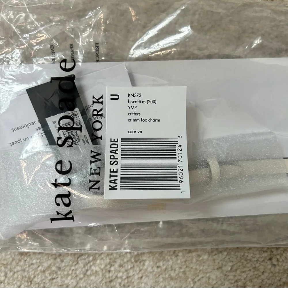 Kate Spade Critters Ginger Fox Bag Charm